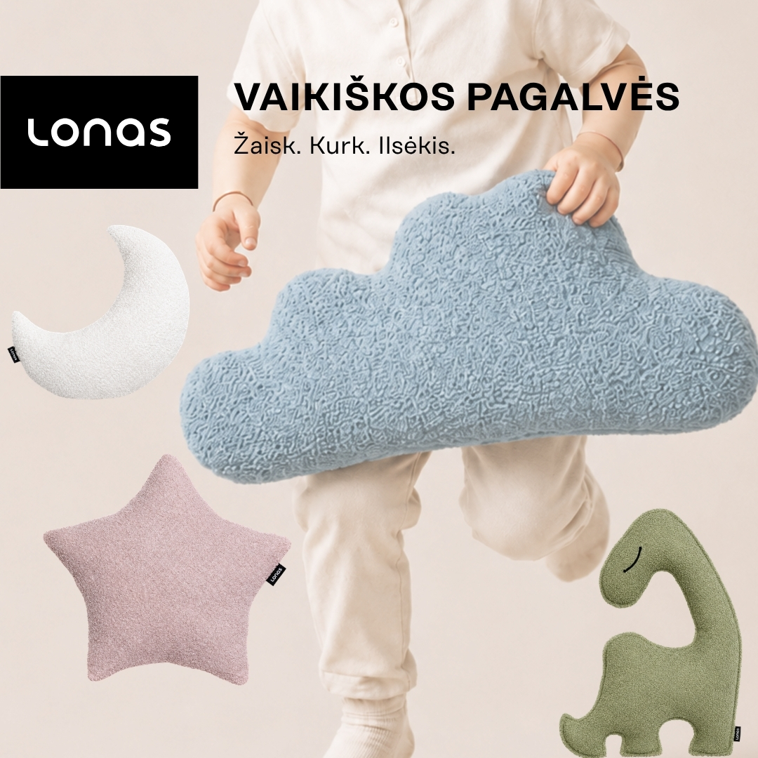 „LONAS“ - Dekoratyvinės pagalvėlės